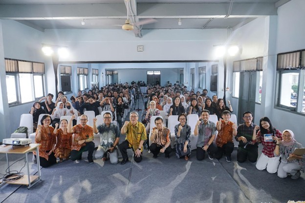 Selesai acara CEO Talks bersama Presiden Direktur PT Toyota Motor Manufacturing