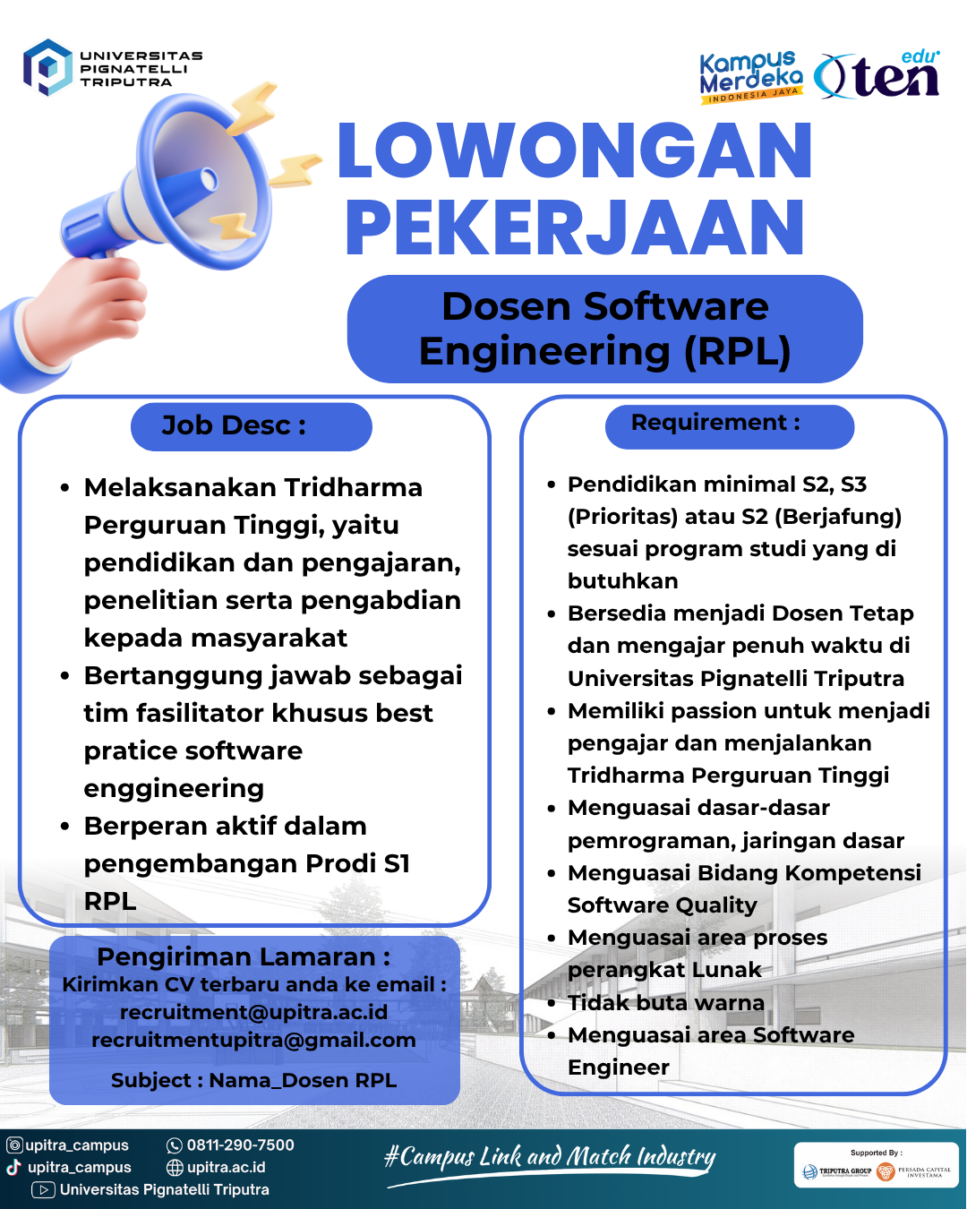 Dosen Rekrutmen