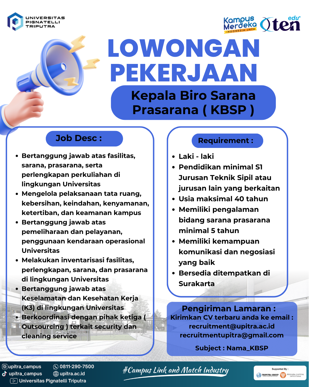 Kepala Biro Sarpras